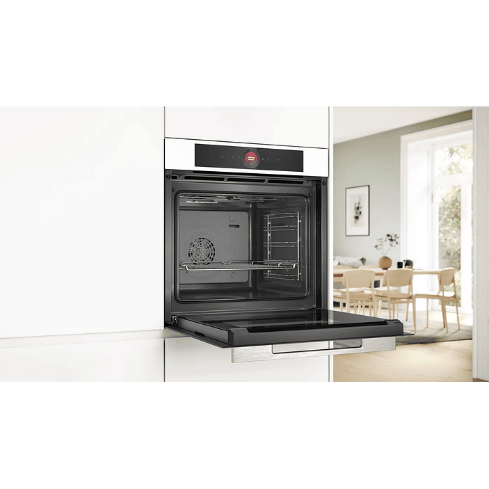 Serie 8 Horno 60 x 60 cm Blanco con Vapor Añadido y AirFry 4