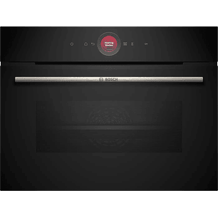 Serie 8 Horno compacto 60 x 45 cm Negro con Vapor y AirFry