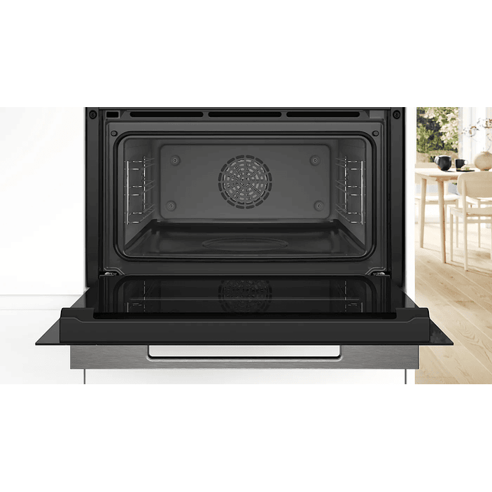 Serie 8 Horno compacto 60 x 45 cm Negro con Vapor y AirFry 2