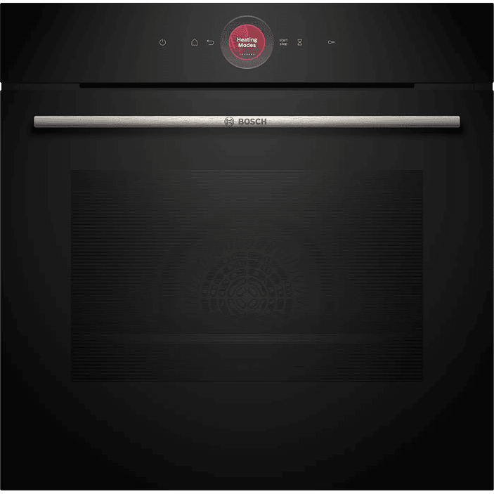 Serie 8 Horno 60 x 60 cm Negro con Vapor Añadido y Sonda PerfectCook 1