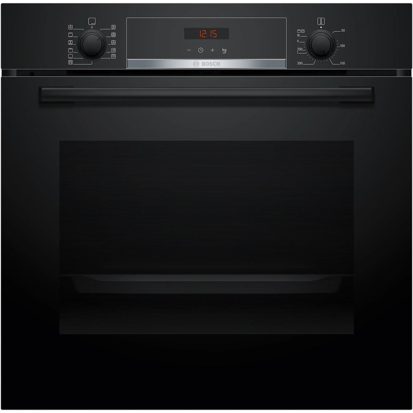 Serie 4 Horno 60 x 60 cm Negro Multifunción con Grill 1