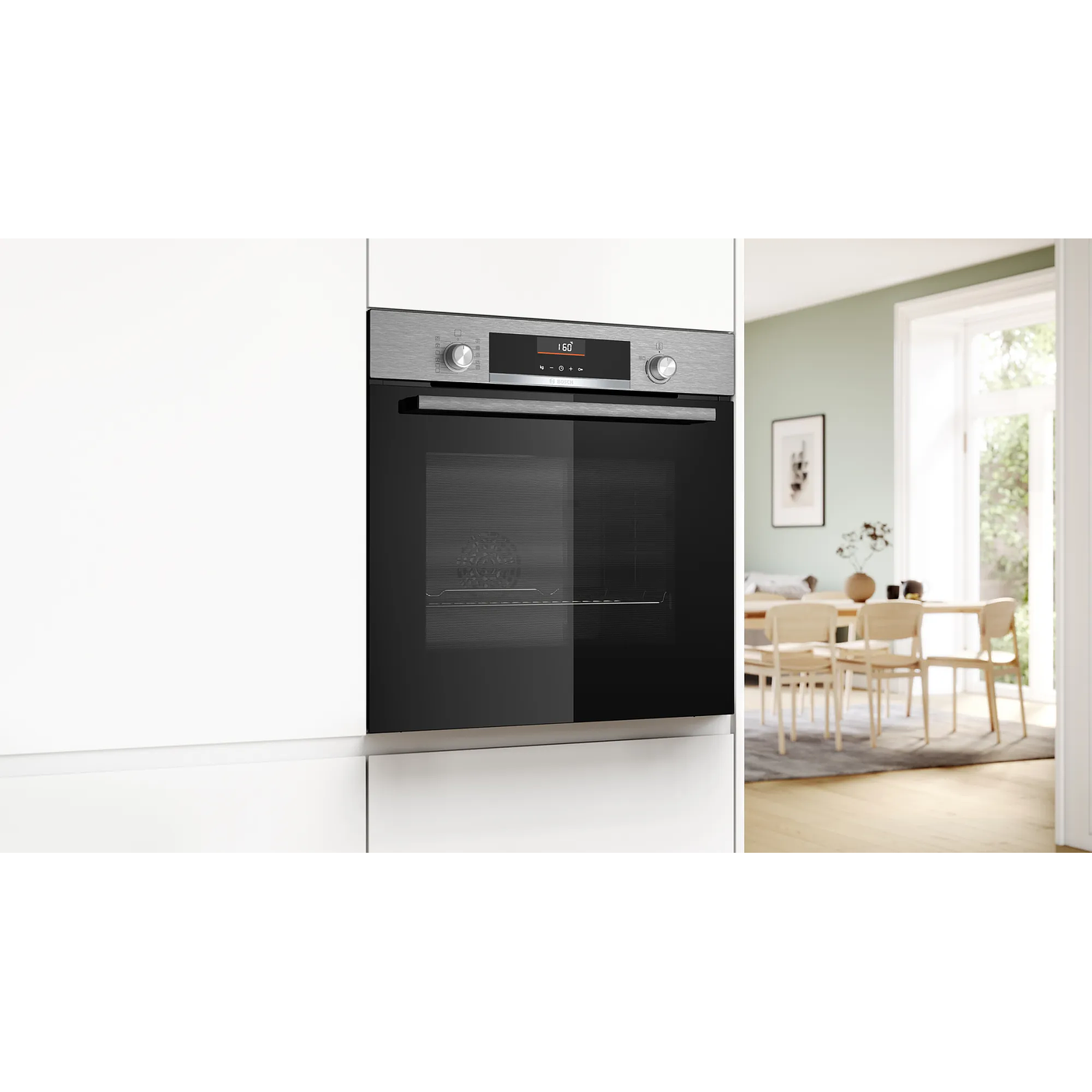 Serie 6 Horno 60 x 60 cm Acero inoxidable Multifunción con Grill 7