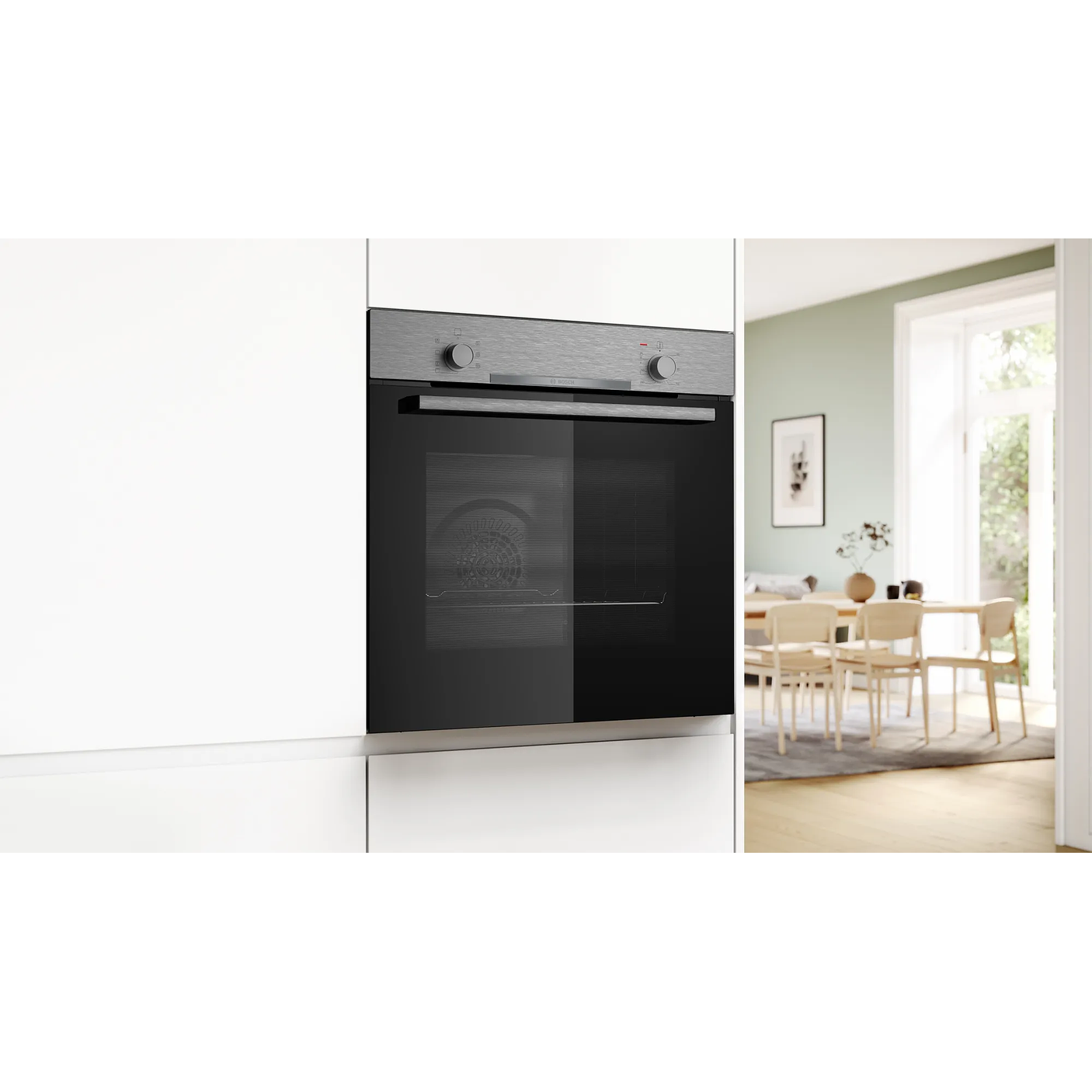 Serie 2 Horno 60 x 60 cm Acero inoxidable Multifunción Básico 4