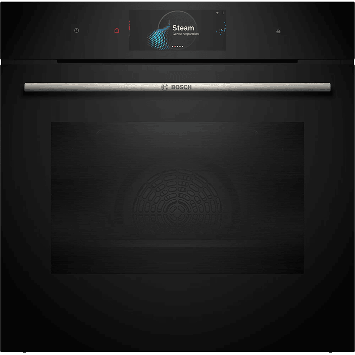 Serie 8 Horno 60 x 60 cm Negro con Vapor y Función Gourmet 1