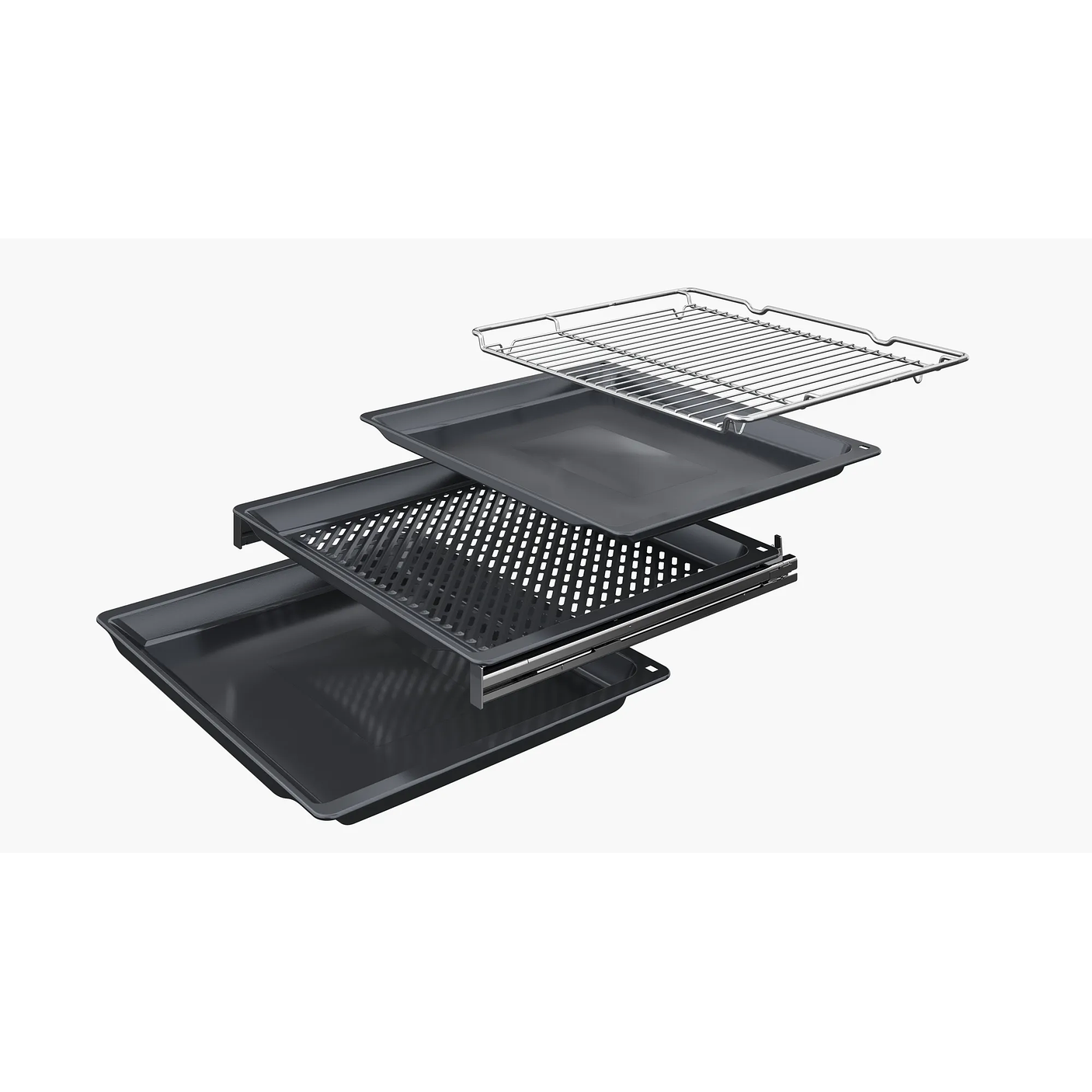 Serie 8 Horno 60 x 60 cm Negro con Control Inteligente 8