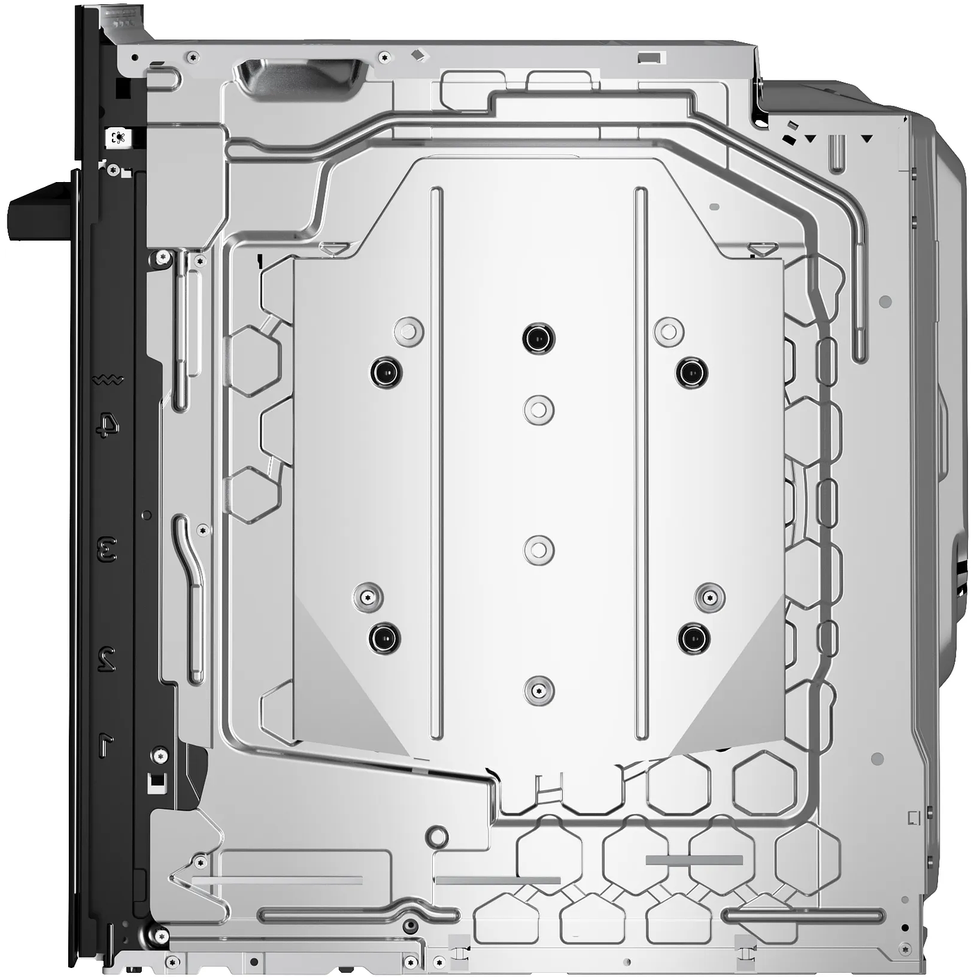 Serie 4 Horno 60 x 60 cm Negro con Cocción 3D HotAir 6