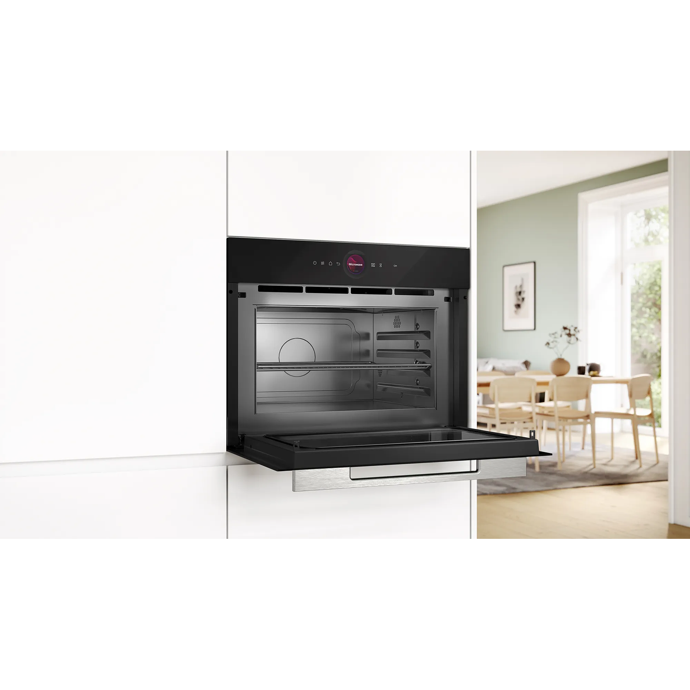 Serie 8 Microondas integrable 60 x 45 cm Negro 4