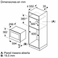 Serie 8 Microondas integrable Blanco con Auto Recetas - Miniatura 3