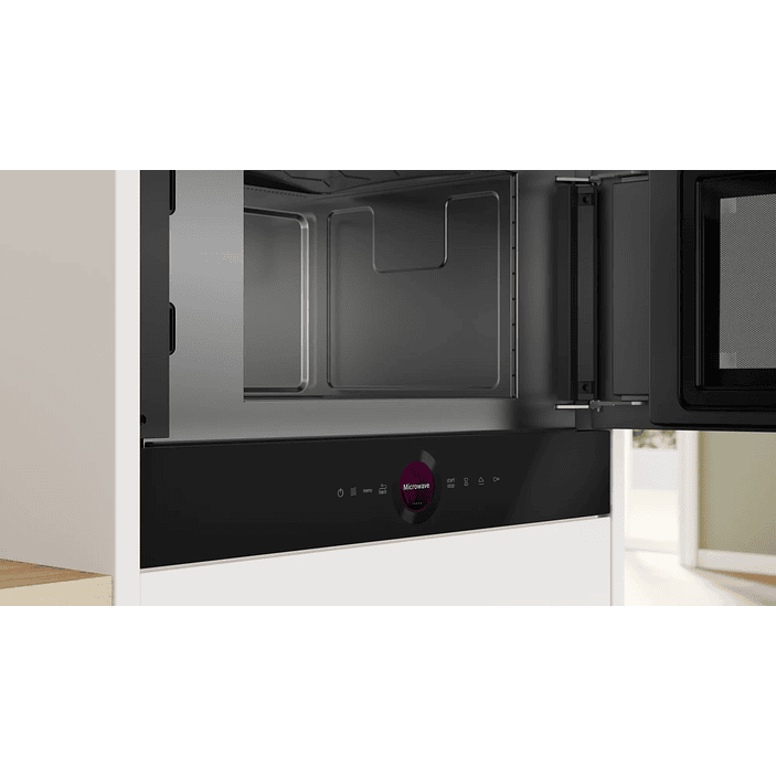 Serie 8 Microondas integrable Negro con Grill y Descongelado por Peso 2