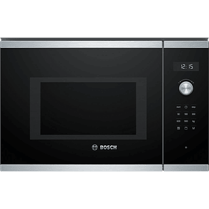 Serie 6 Microondas integrable con grill 59 x 38 cm Acero inoxidable 