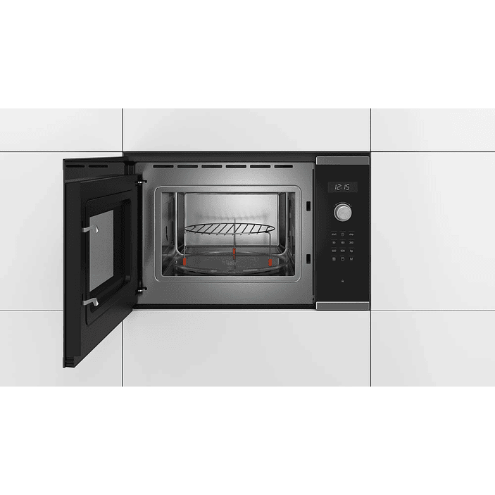 Serie 6 Microondas integrable con grill 59 x 38 cm Acero inoxidable  3