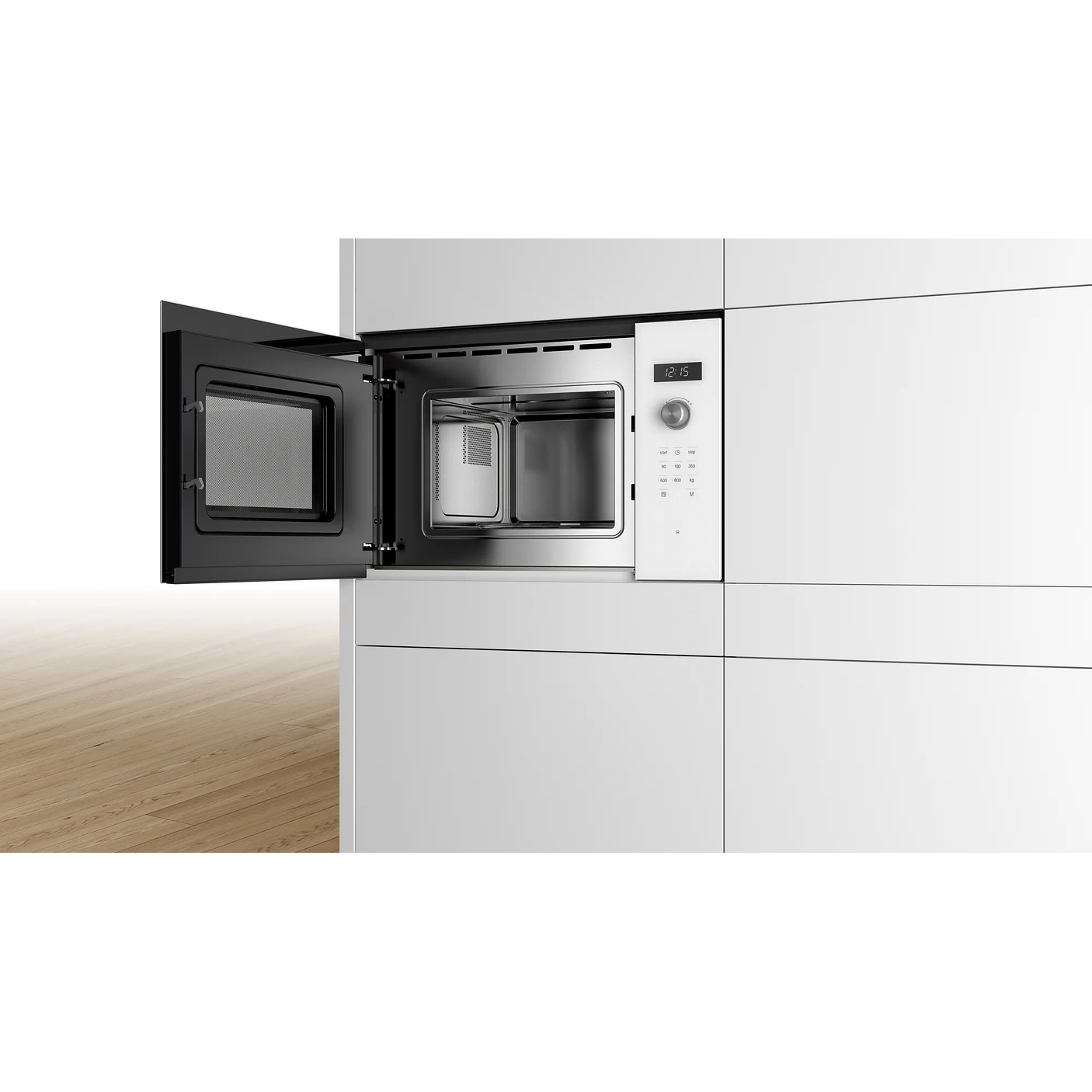 Serie 6 Microondas integrable Blanco con Grill y Menús Rápidos 4