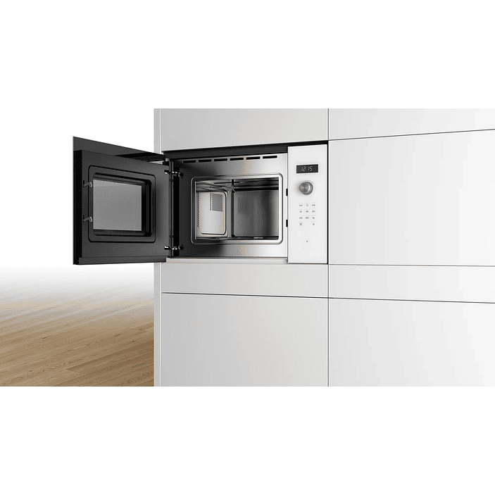 Serie 6 Microondas integrable Blanco con Grill y Menús Rápidos 4