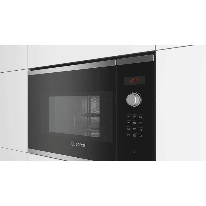 Serie 4 Microondas integrable con grill Acero inoxidable y Descongelado por Tiempo 4