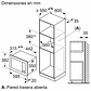 Serie 2 Microondas integrable Acero inoxidable - Miniatura 8