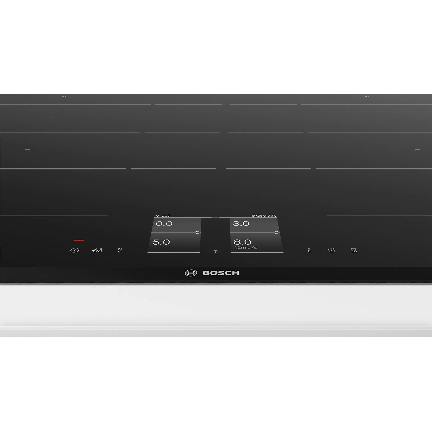 Serie 8 Placa inducción 80 cm con perfiles metálicos 2