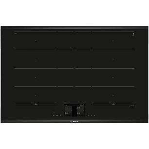 Serie 8 Placa inducción 80 cm con perfiles metálicos