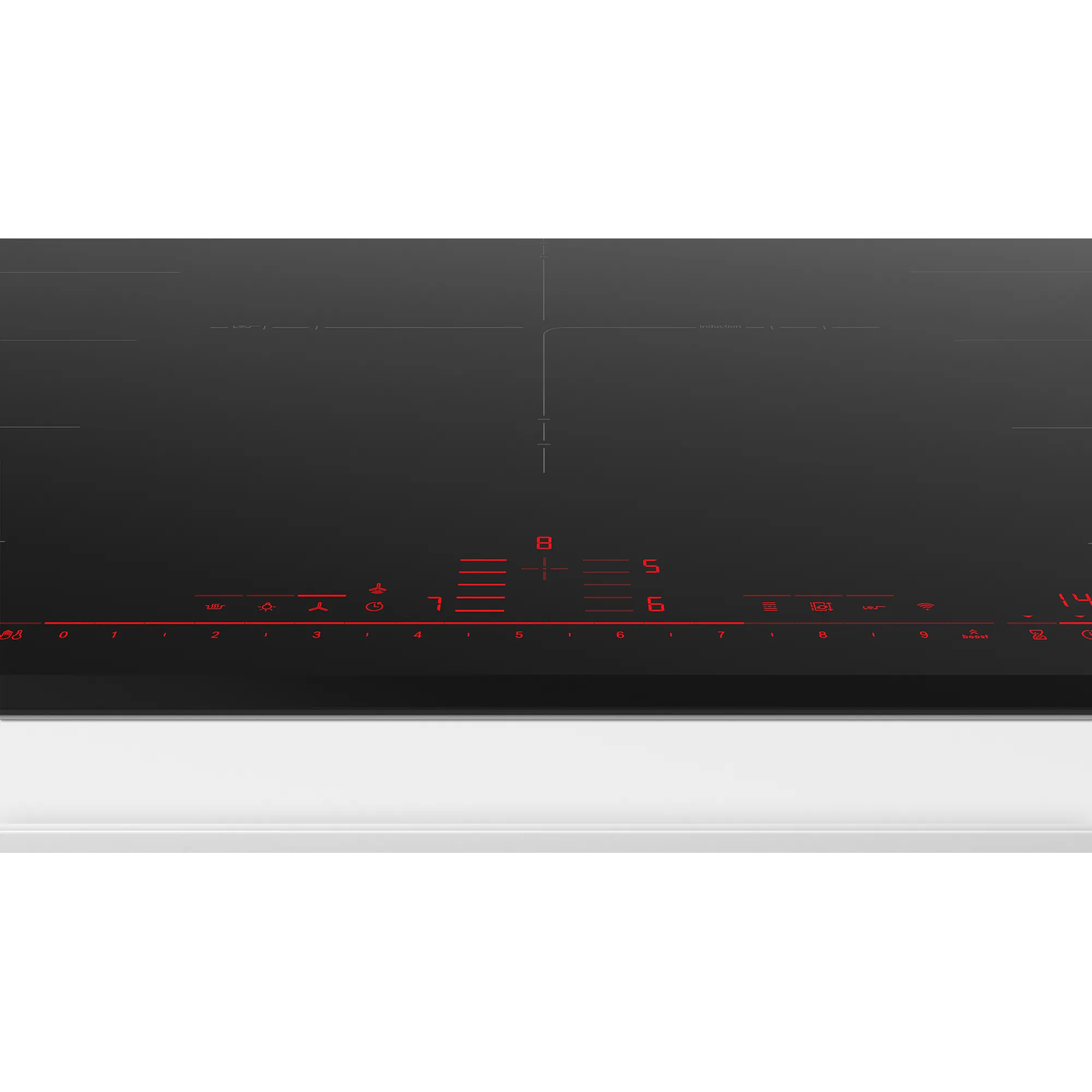 Serie 8 Placa inducción 90 cm con perfiles metálicos  4