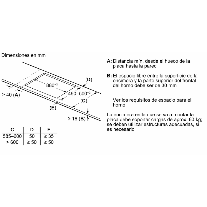 Serie 6 Placa de inducción 90 cm sin perfiles 7