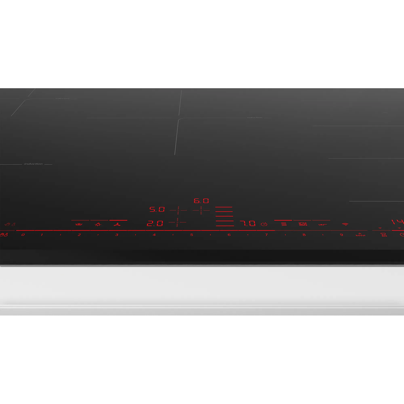 Serie 8 Placa inducción 80 cm con perfiles 4