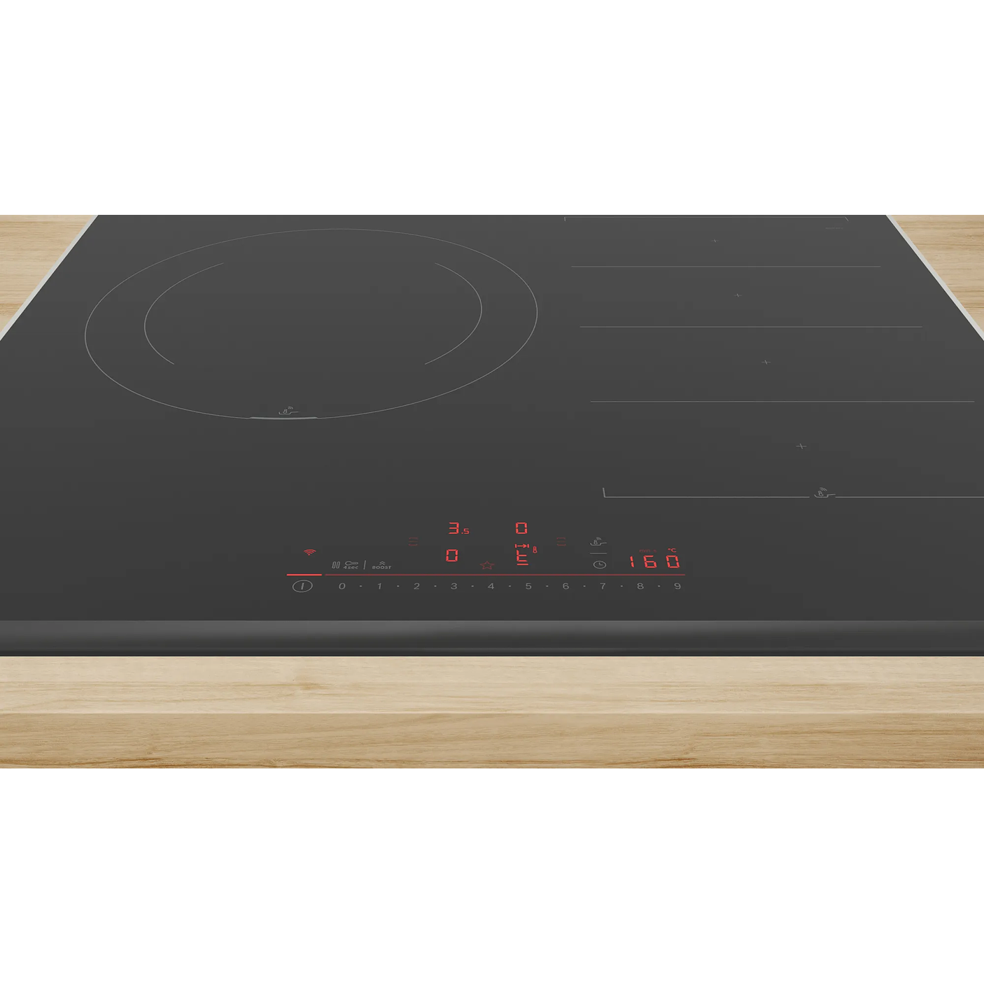 Serie 6 Placa inducción 60 cm con perfiles Flex Inducción 3