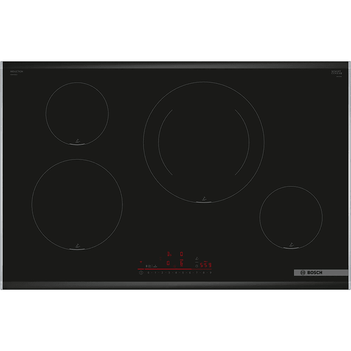 Serie 6 Placa de inducción 80 cm con perfiles Flex Inducción 1