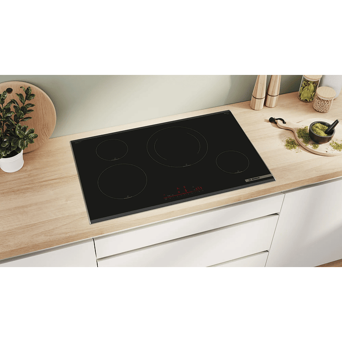 Serie 6 Placa de inducción 80 cm con perfiles Flex Inducción 5