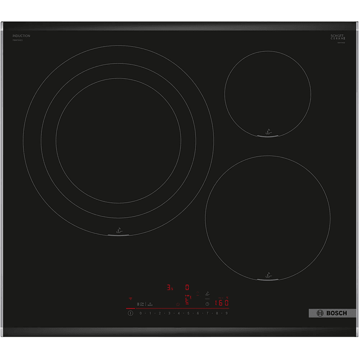 Serie 6 Placa de inducción 60 cm con perfiles Flex Inducción 1
