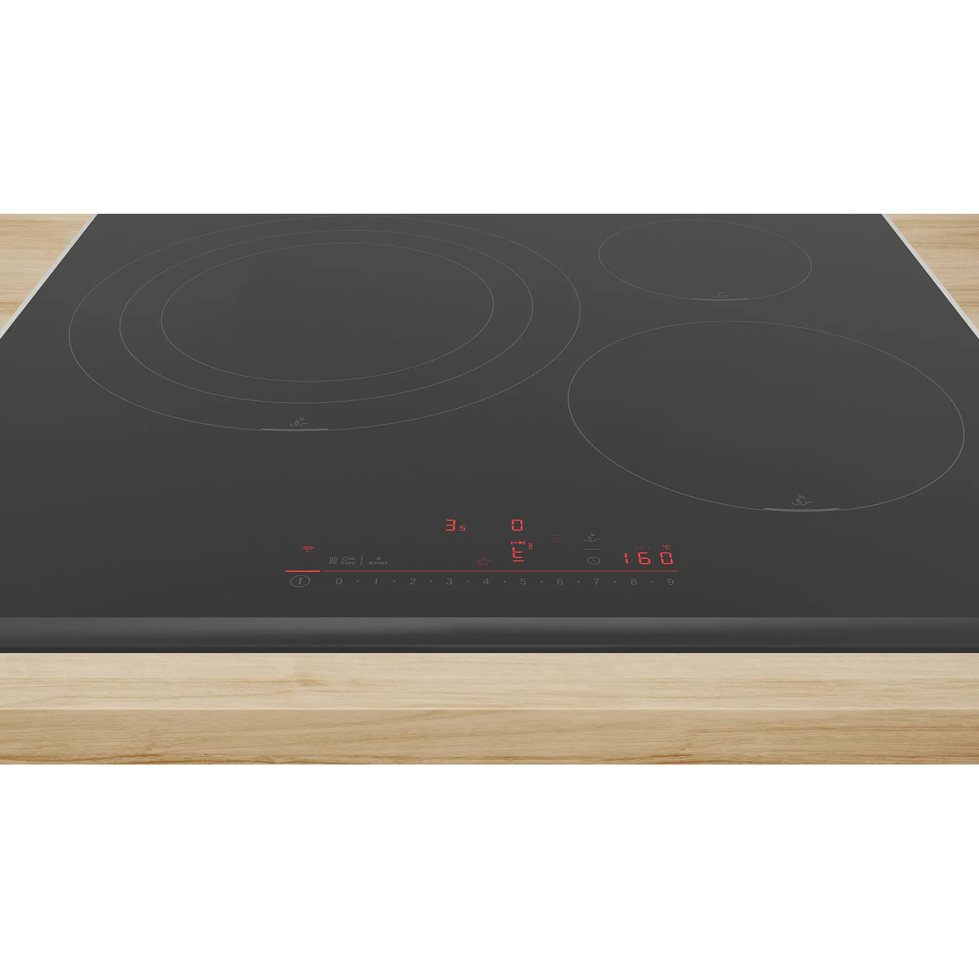 Serie 6 Placa de inducción 60 cm con perfiles Flex Inducción 3