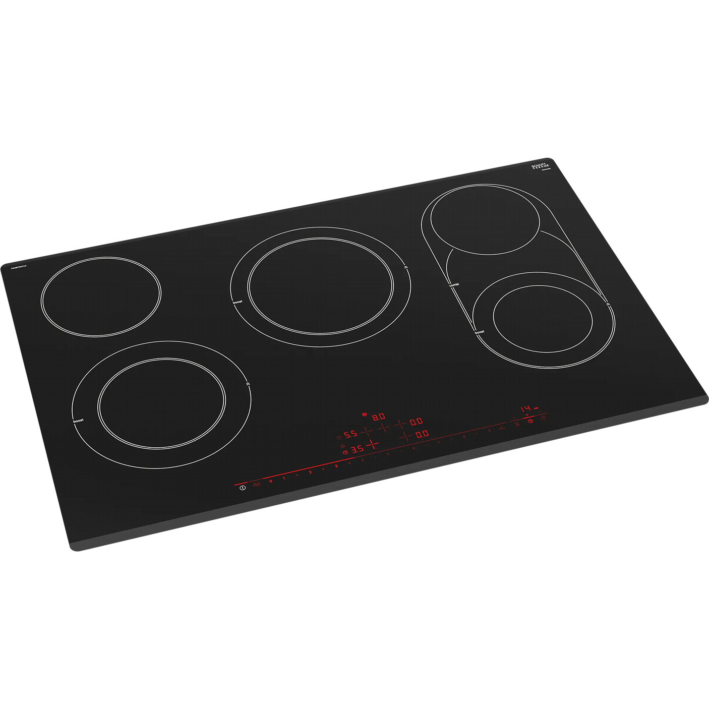 Serie 8 Placa Vitrocerámica 80 cm con Perfiles Metálicos 5