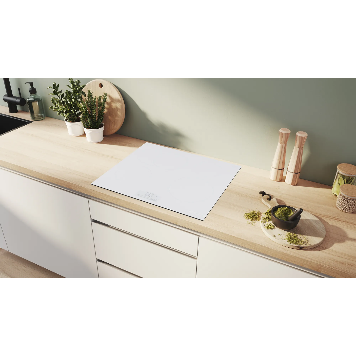 Serie 4 Placa de inducción 60 cm sin perfiles Función ReStart 7