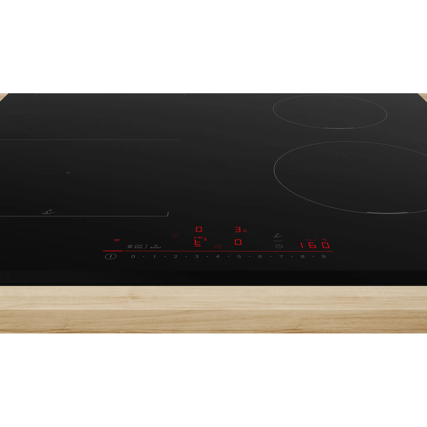 Serie 6 Placa de inducción 60 cm sin perfiles Zona Flex Inducción 3