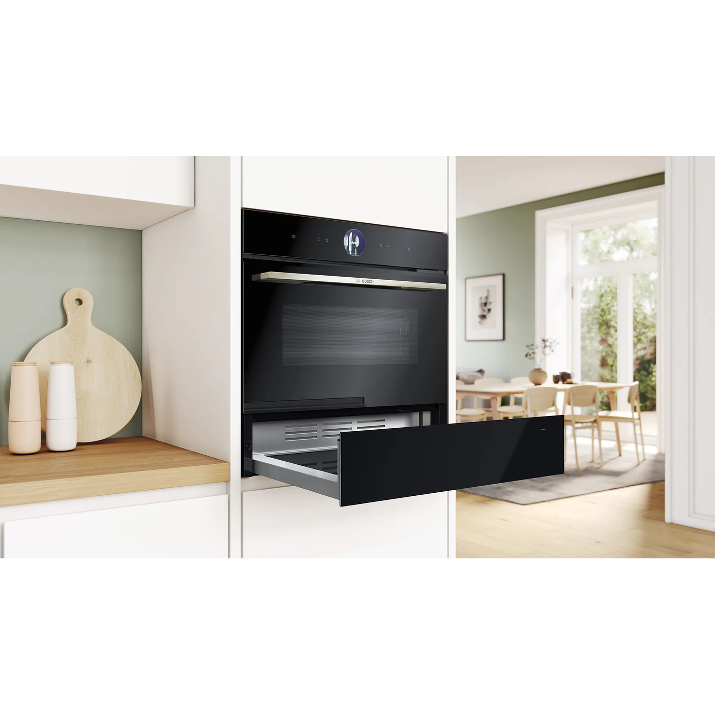 Serie 8 Módulo de calentamiento 60 x 14 cm Negro 8