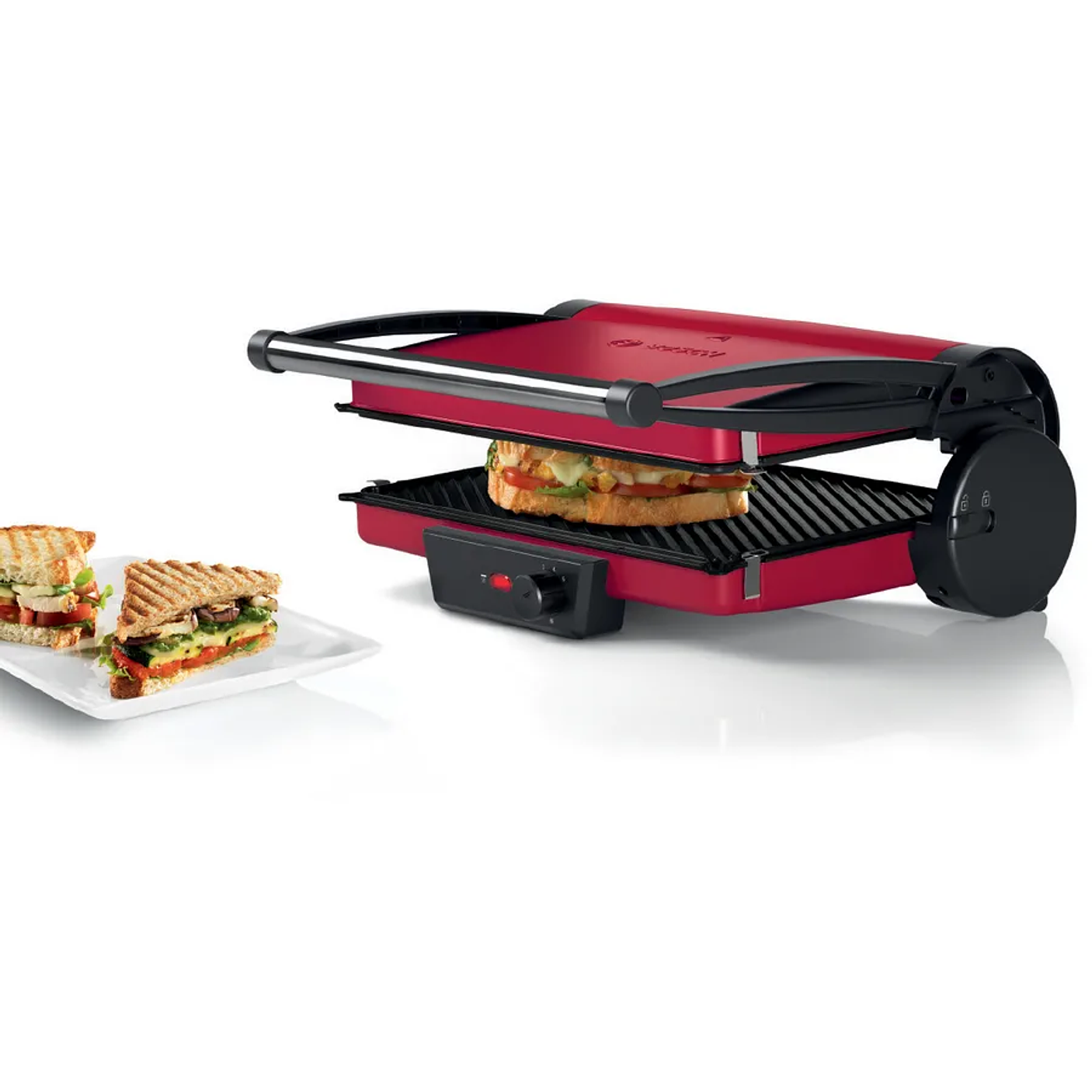 Grill Eléctrico 2000 W Rojo 5