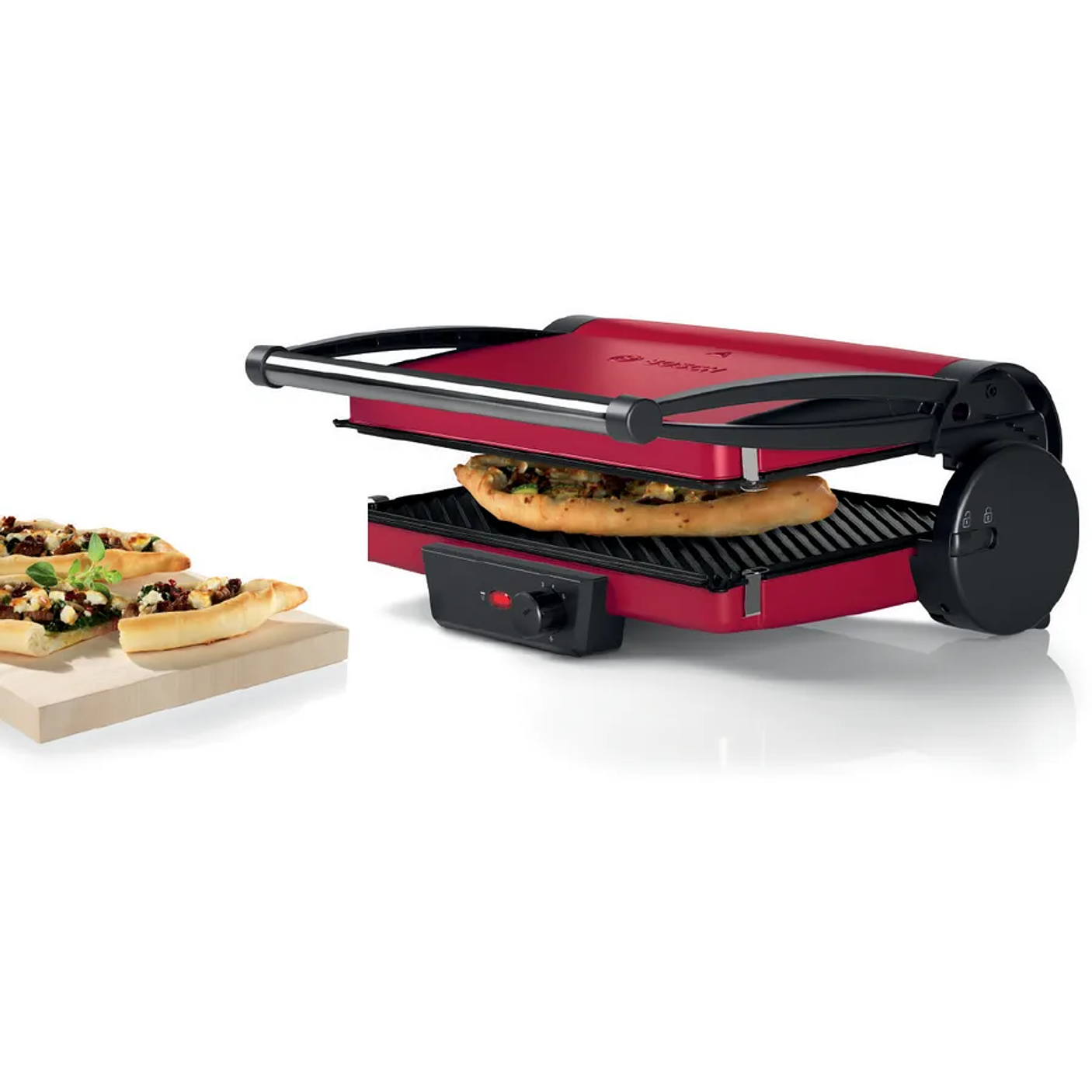 Grill Eléctrico 2000 W Rojo 3