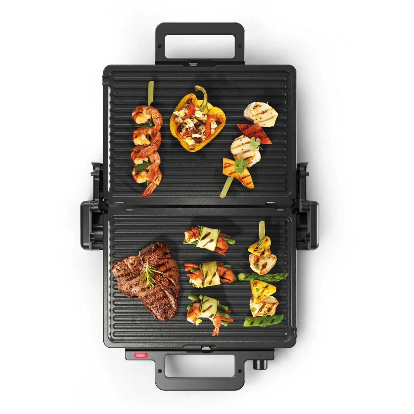  Grill Eléctrico 2000 W Negro 12