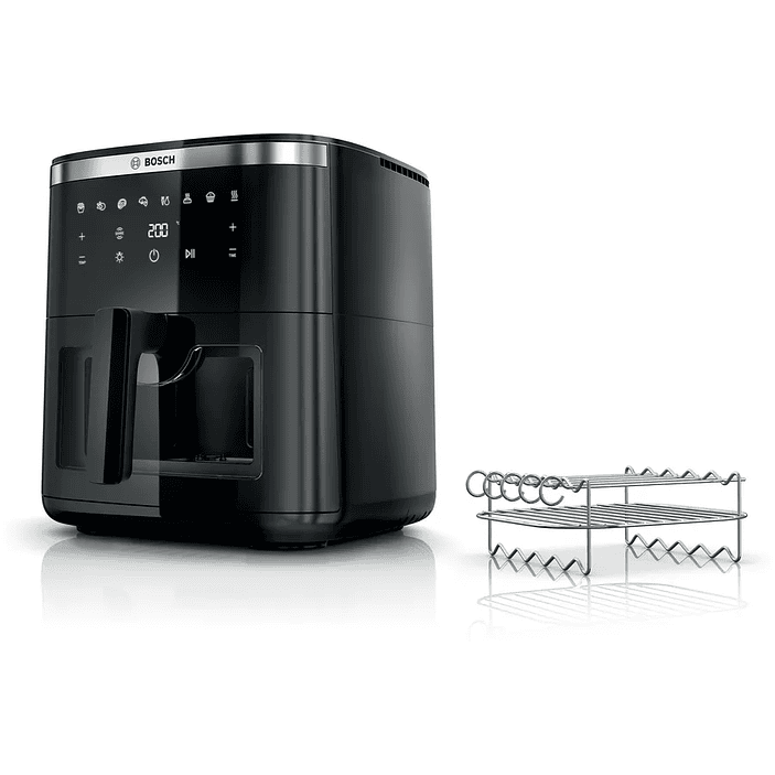 Serie 6 Freidora de aire Negro 7,2 L 1