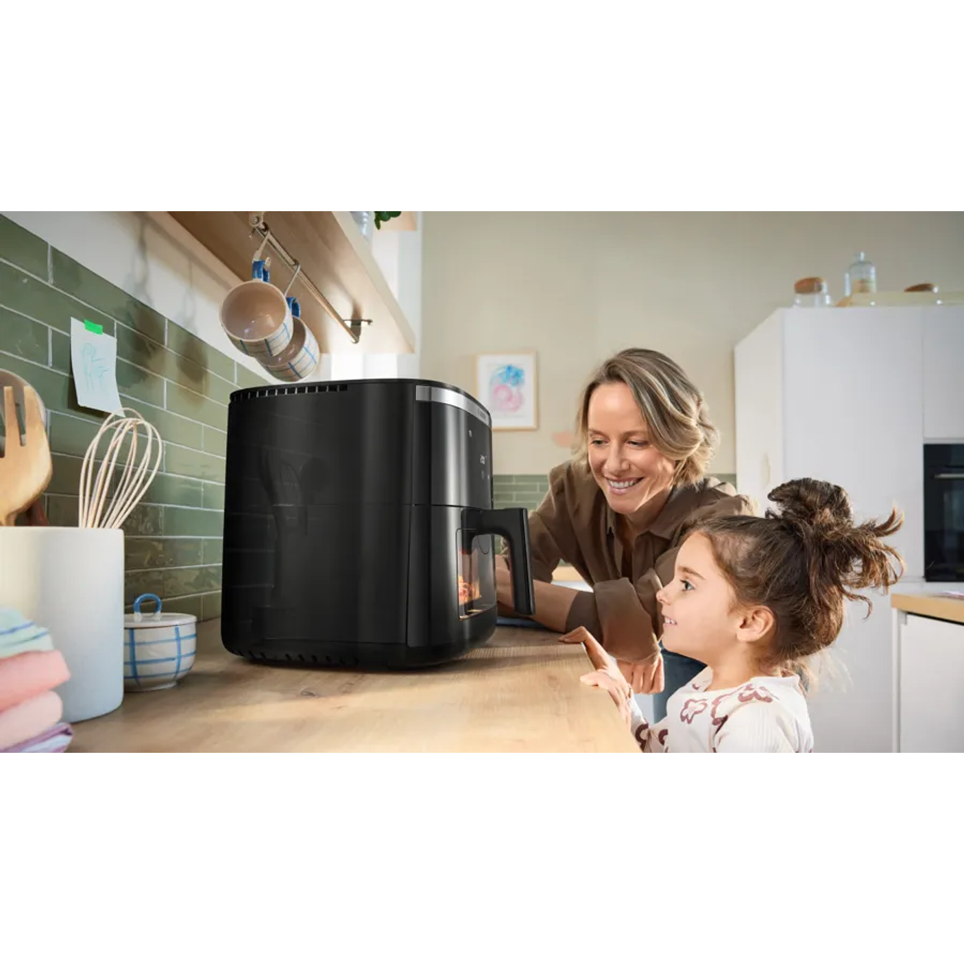 Serie 6 Freidora de aire Negro 7,2 L 5