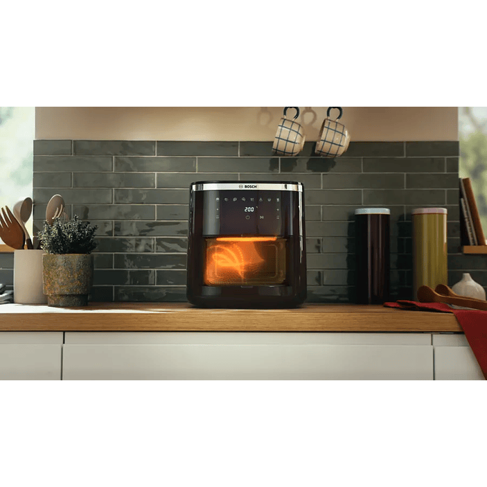 Serie 6 Freidora de aire Negro 7,2 L 6