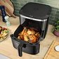 Serie 6 Freidora de aire Negro 7,2 L - Miniatura 3