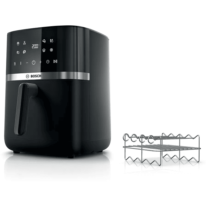 Serie 4 Freidora de aire Negro 6,1 L con Rejilla Grill 1