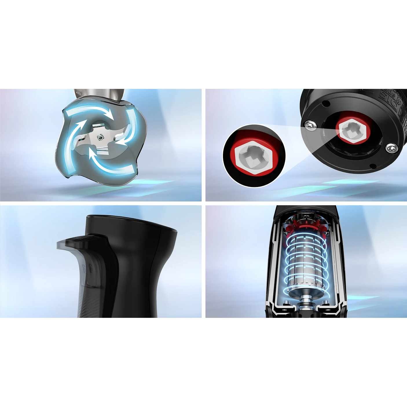 Serie 6 Batidora de mano ErgoMaster 1200 W Acero inoxidable 5