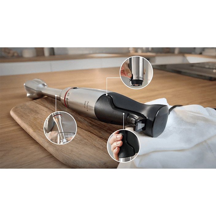 Serie 6 Batidora de mano ErgoMaster 1200 W Acero inoxidable 7