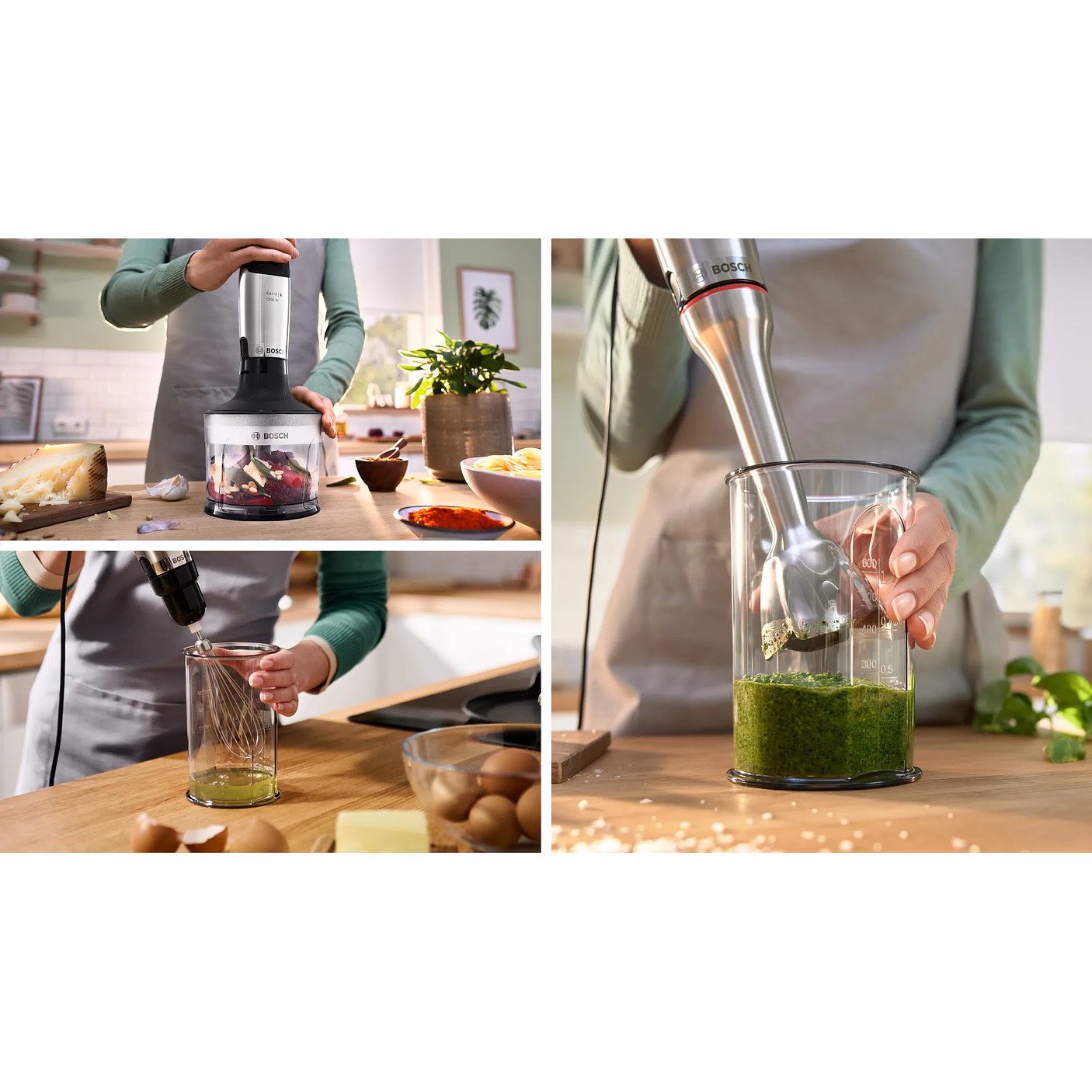 Serie 6 Batidora de mano ErgoMaster 1200 W Acero inoxidable 9