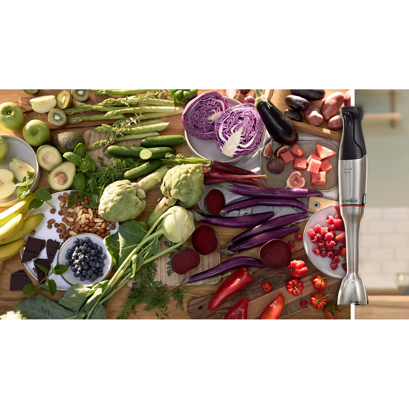 Serie 6 Batidora de mano ErgoMaster 1200 W Acero inoxidable 12