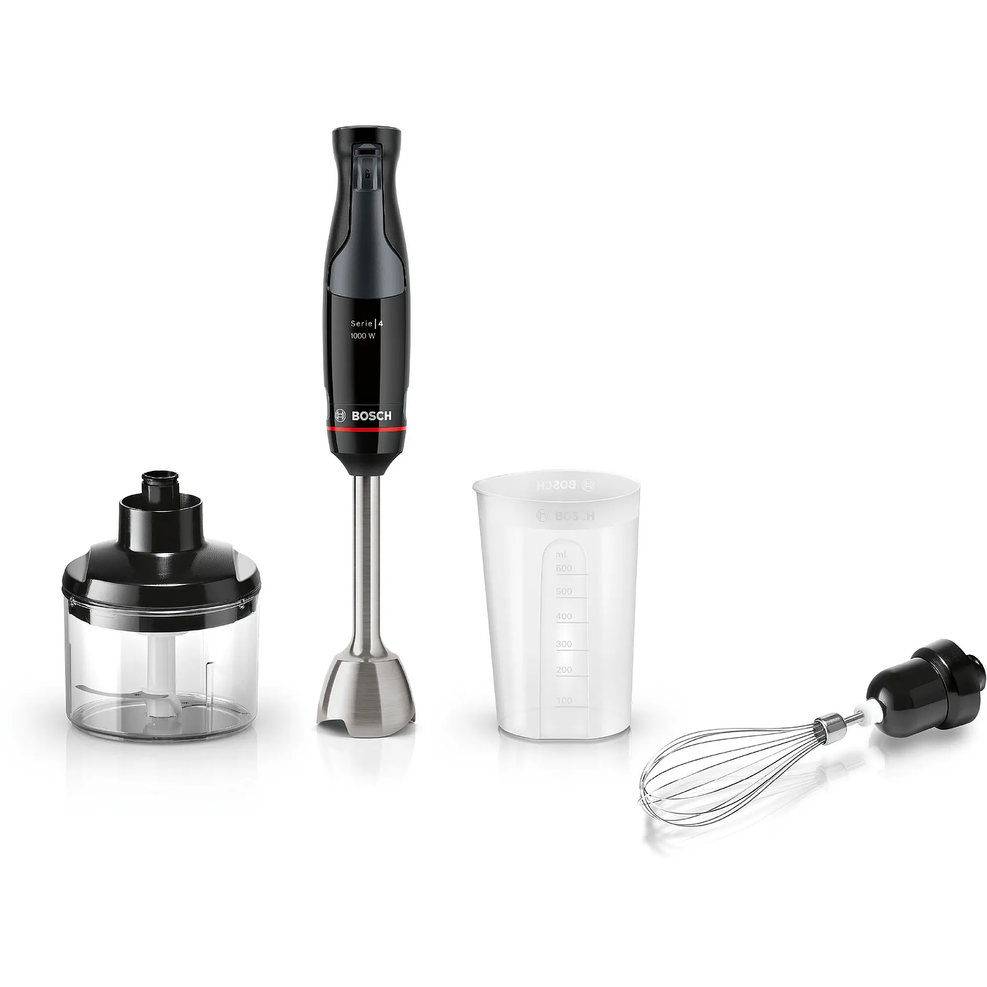 Serie 4 Batidora de mano ErgoMaster 1000 W Negro, antracita 1