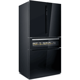 iQ700 Frigorífico French Door 605 L – 183 x 90,5 cm, Negro con puertas de cristal, Total noFrost