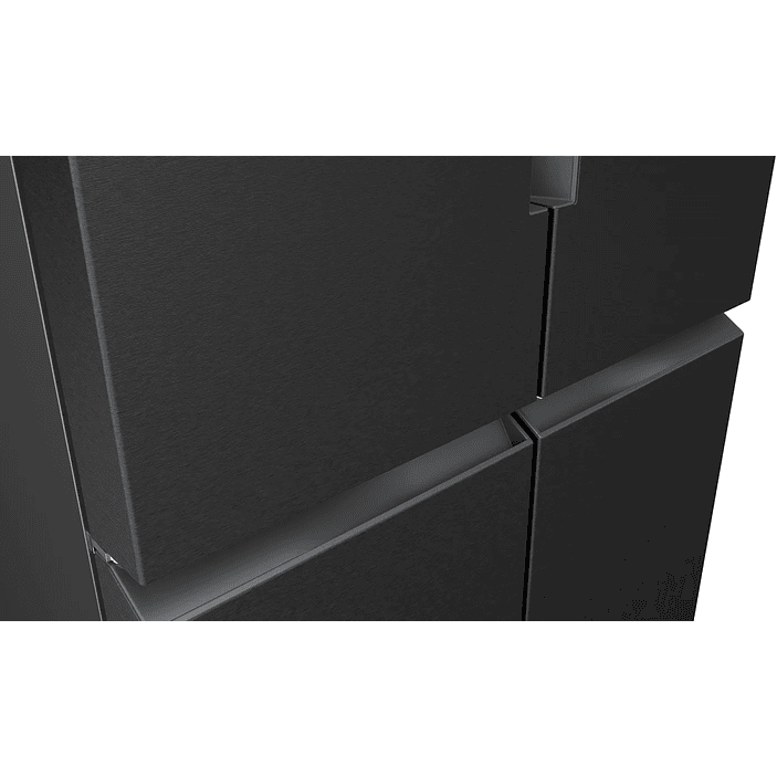 iQ300 Multipuerta 183 x 90.5 cm Acero negro antihuellas, Total noFrost 7