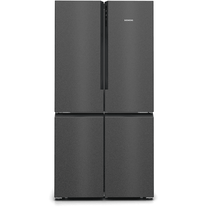 iQ300 Multipuerta 183 x 90.5 cm Acero negro antihuellas, Total noFrost 1