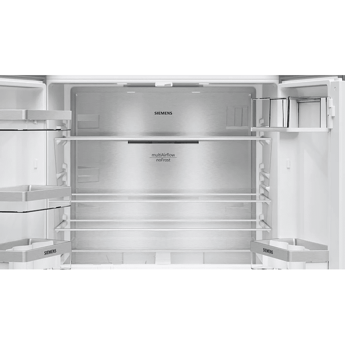 iQ300 Multipuerta 183 x 90.5 cm Acero negro antihuellas, Total noFrost 11